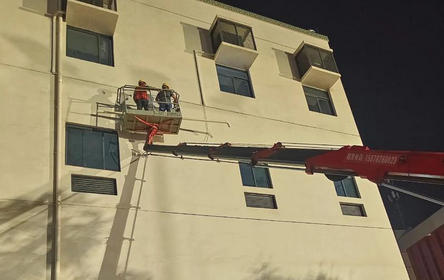 高 处作业实操考试登高板